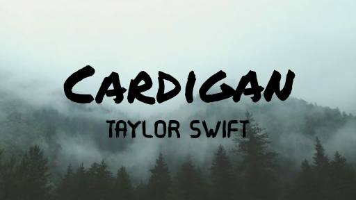Cardigan Song Lyrics2B
