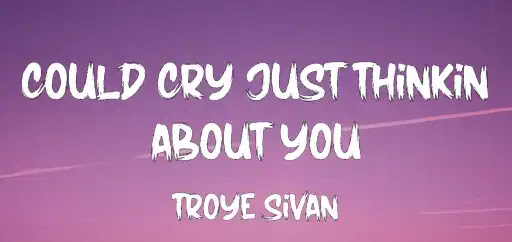 Could Cry Just Thinkin About You Song Lyrics2B