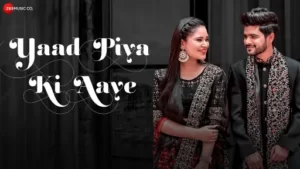 Yaad Piya Ki Aaye Lyrics - Salman Ali - Sneha Shankar