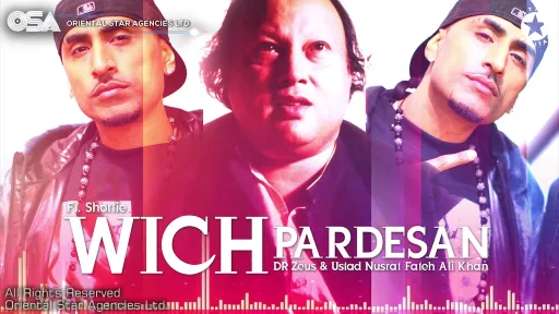 Wich Pardesan Lyrics - Nusrat Fateh Ali Khan