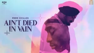 Ain't Died In Vain Lyrics - Prem Dhillon